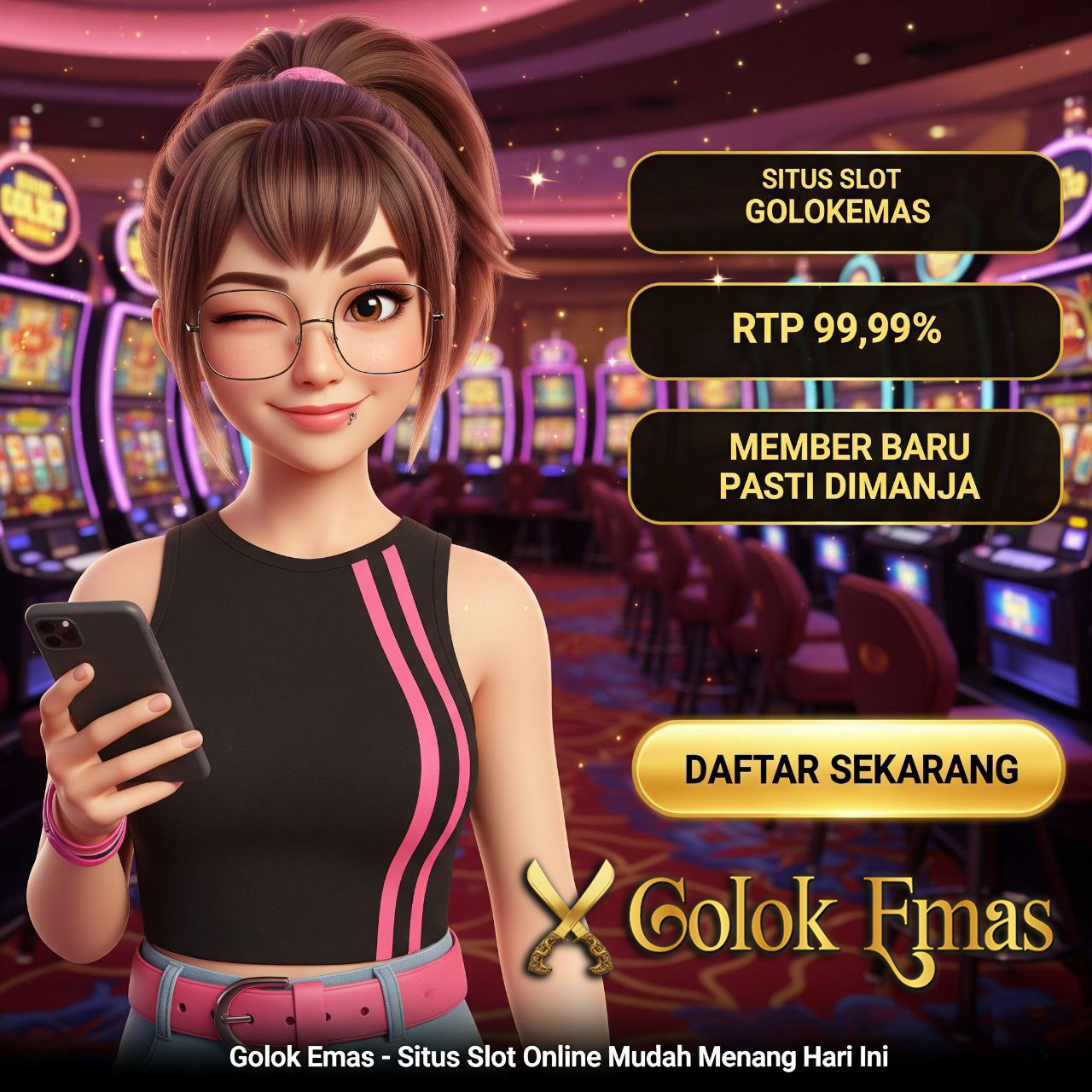 GolokEmas - Link Situs Slot Gacor Deposit 10K Dijamin Maxwin